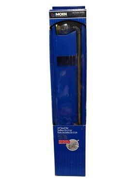 Vintage 2000 NEW Moen Decorator Series Solid Brass 24" Towel Bar Y4724CP